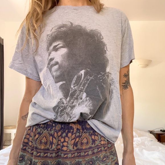 authentic Hendrix Other - Jimi Hendrix tee shirt. Grey M soft shirt
